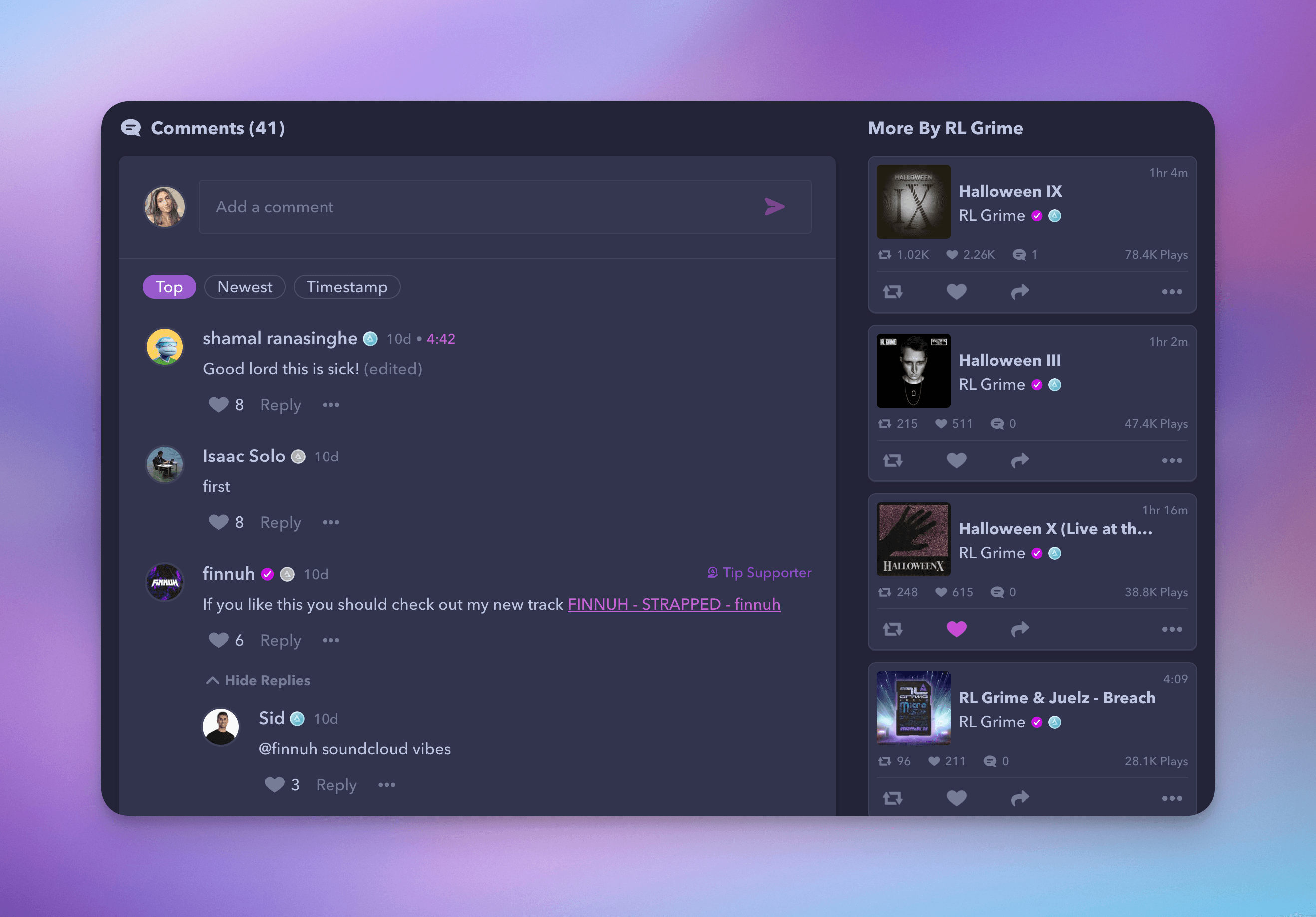 672a705e427c86872bbbd68d 672a6c70c7e159a4ac208e15 comments rl grime