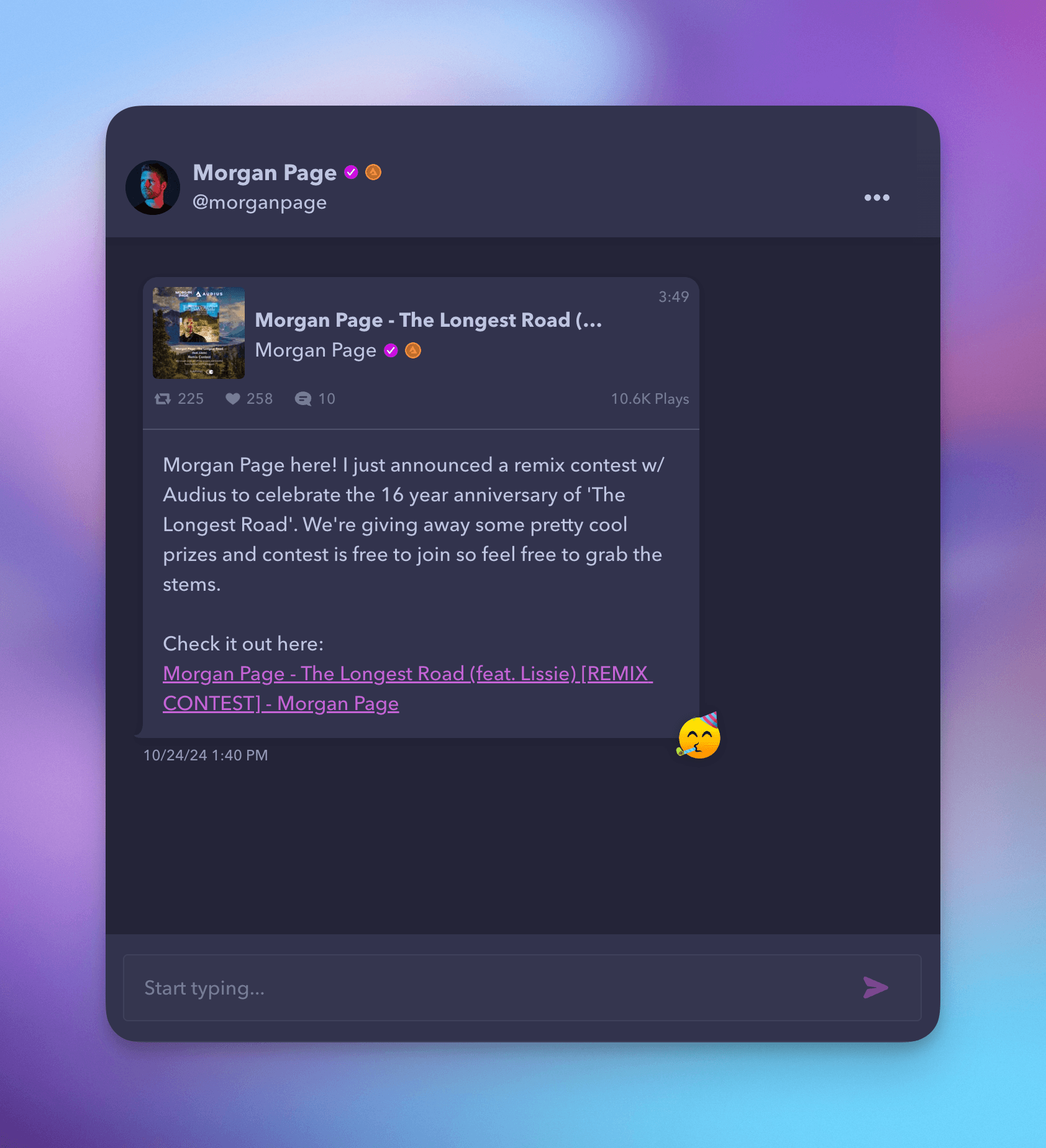 672d018d2d733dfe43042ca9 672d017c654c5b4f2ddf3345 morgan page message blast